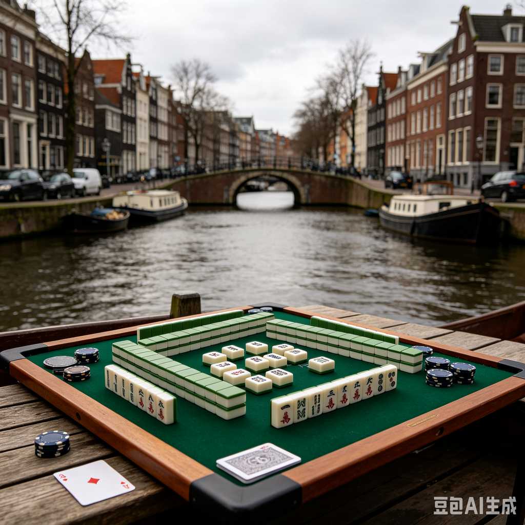 modern text mahjong tiles