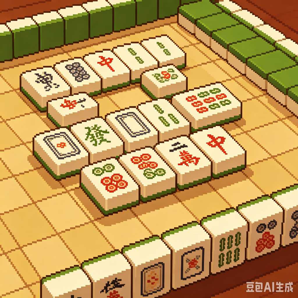 high end minimalist mahjong tiles