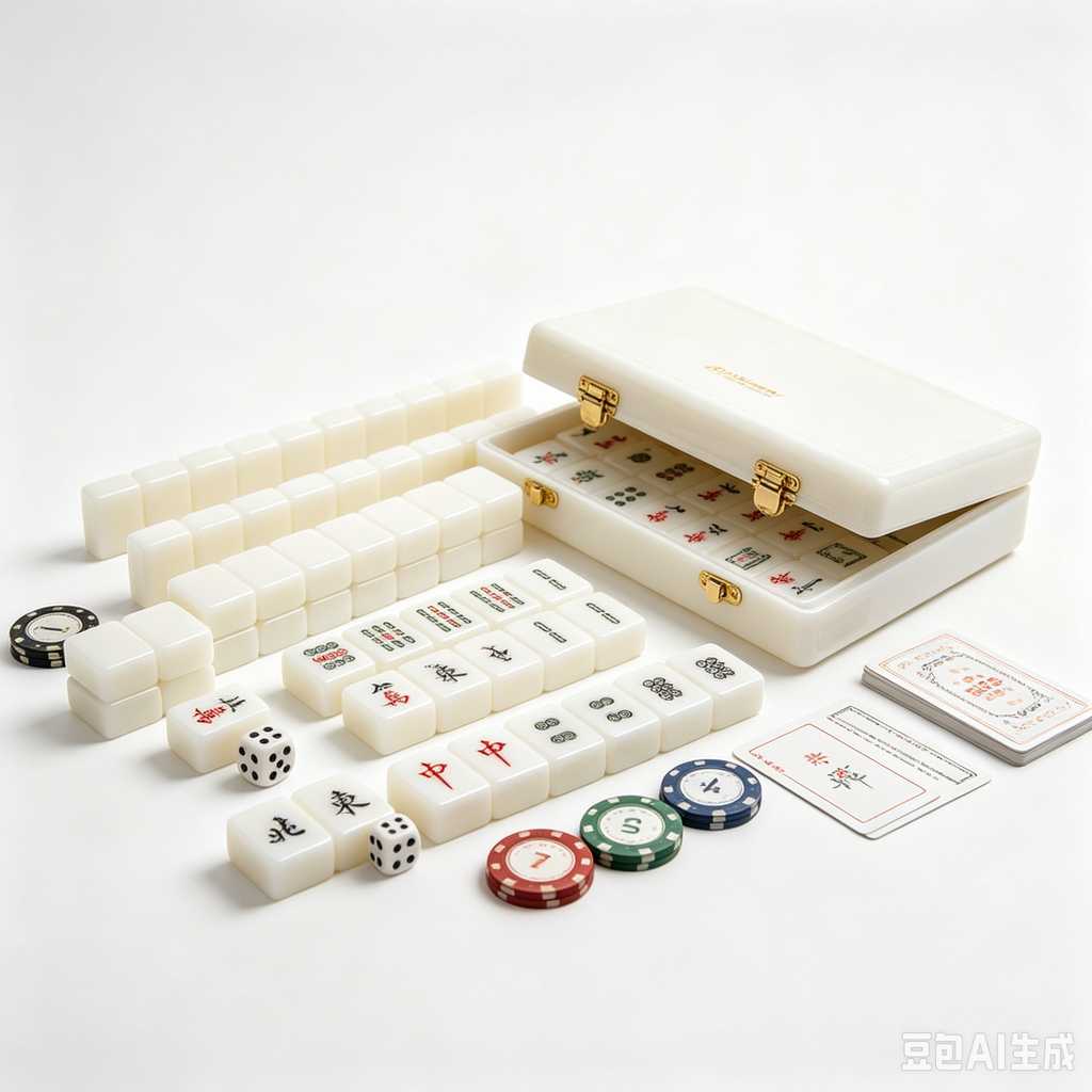 traditional chinese board game mahjong