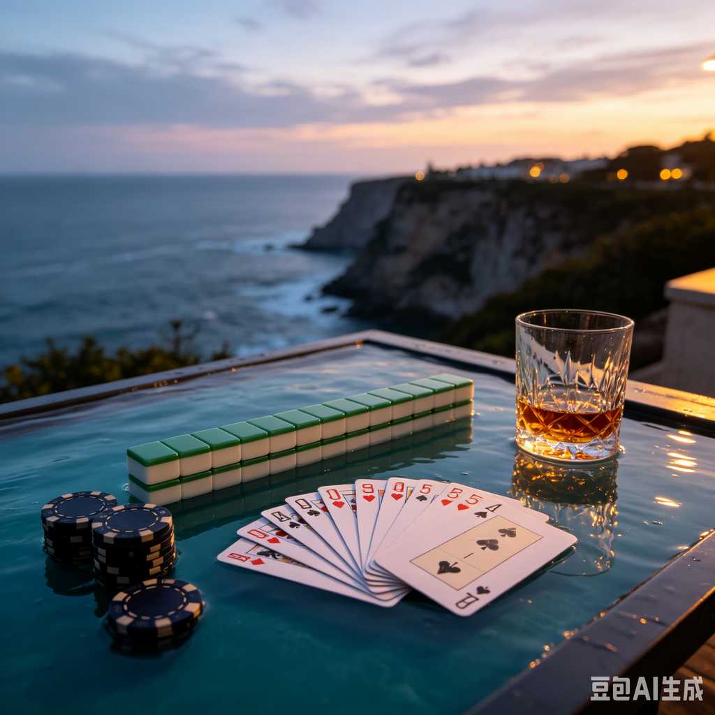 deep print mahjong set